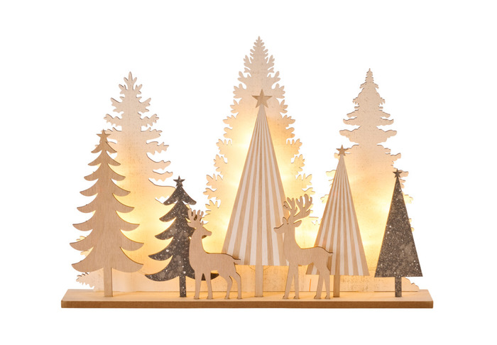 Silhuettrær med 15 LED